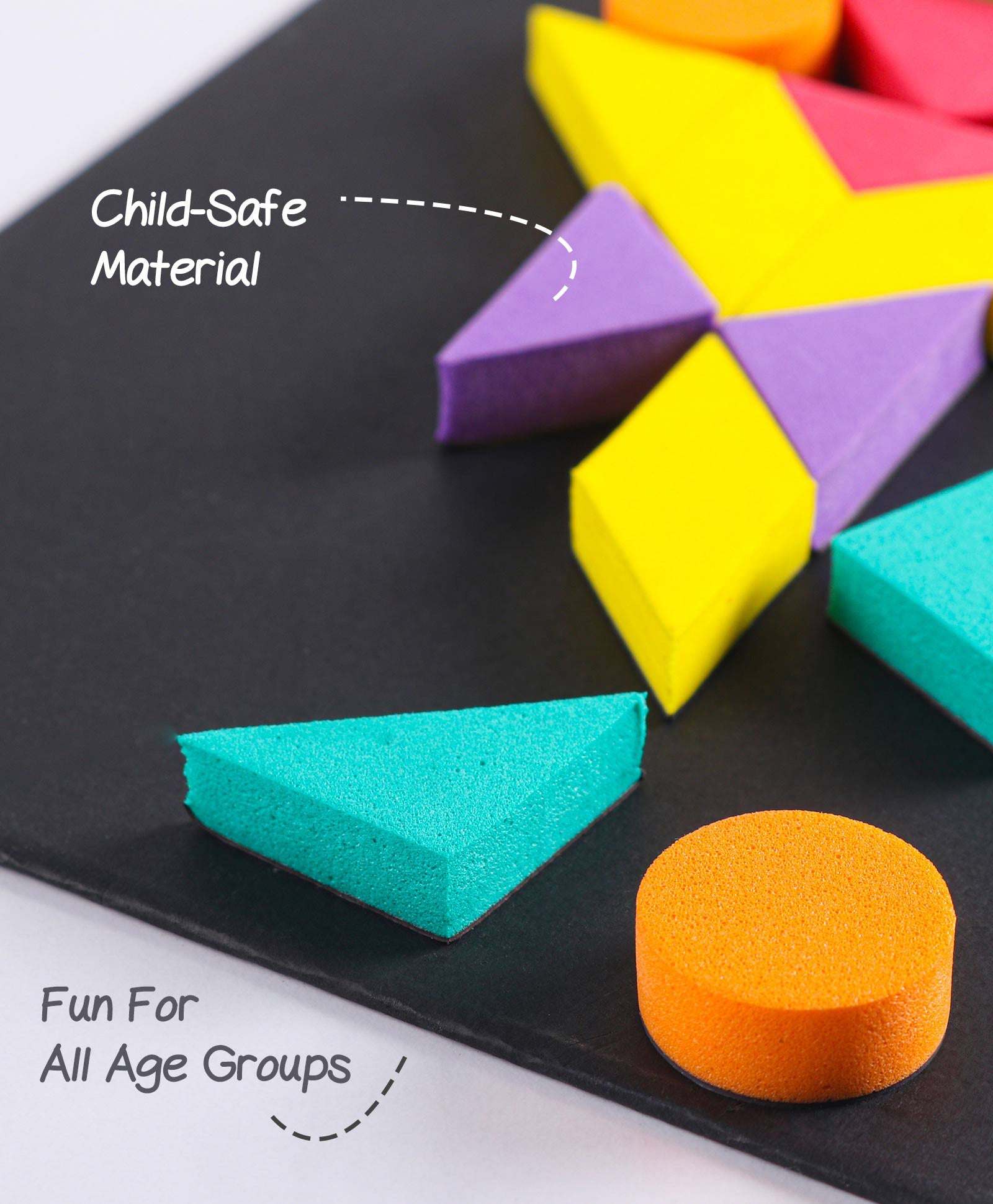 Firstcry Intelliskills STEAM Series Magnetic Create with Shapes - 102 Pieces - Image 8