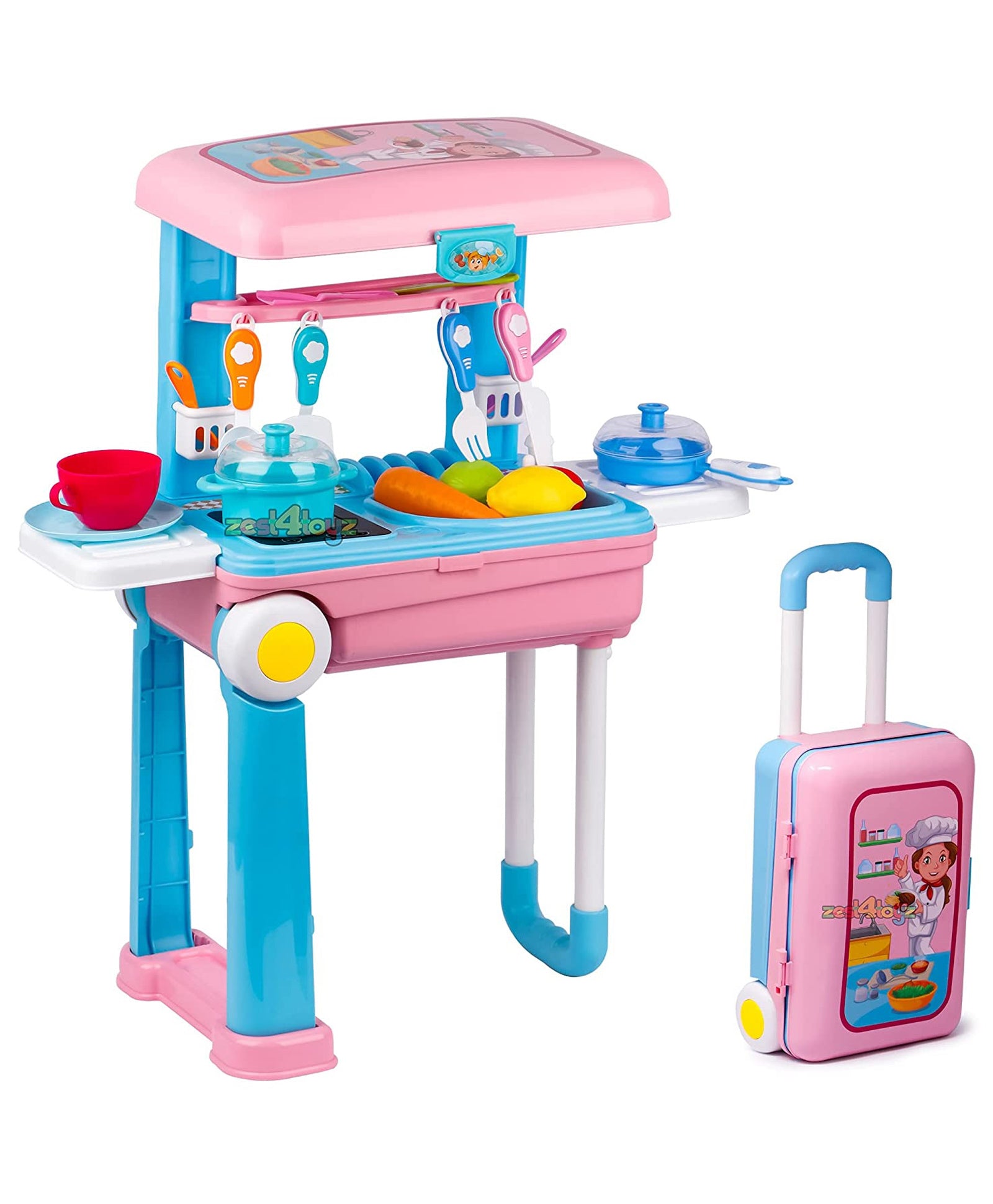 Little Chef Trolley Kitchen Playset