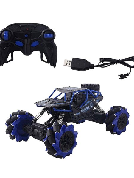 The Explosion RC Rock Crawler Drift Climbing Remote Controlled Monster Truck - Blue