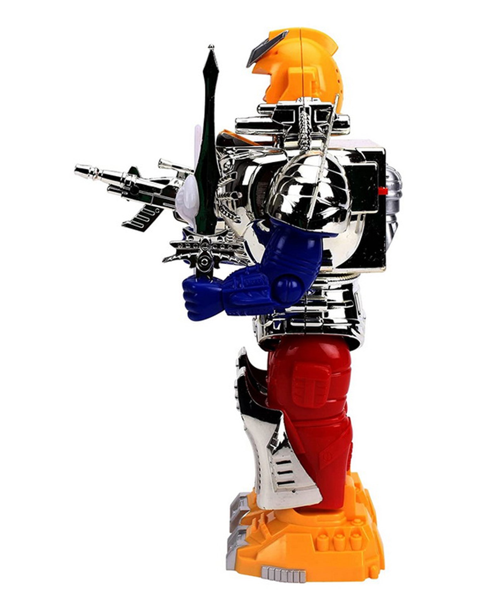 Combat Hero Robot Toy With Music And Lights - Height 29.5 cm - Image 4