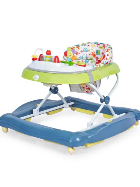 Rabbit Rock Rock N Walk Baby Walker - Blue Green