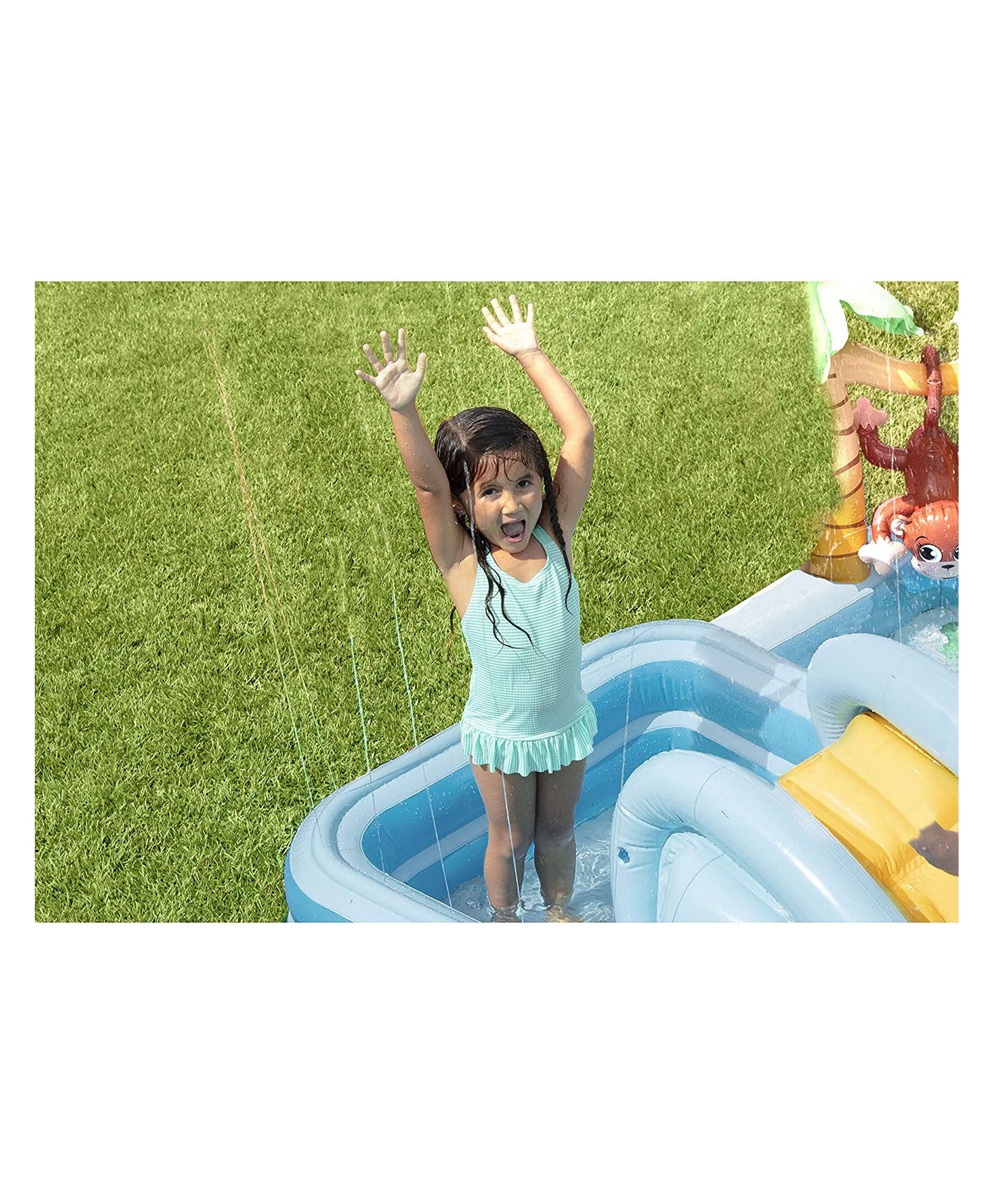 Jungle Adventure Inflatable Play Center Pool - Multicolor - Image 3