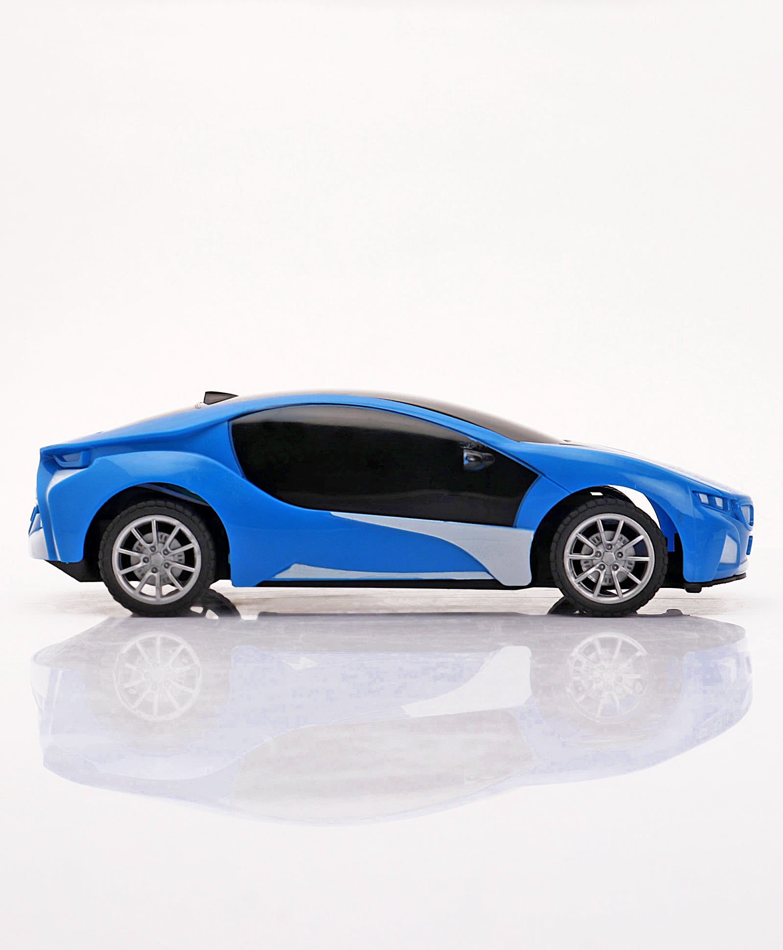 Racing Car With Remote Control - Blue - Image 6