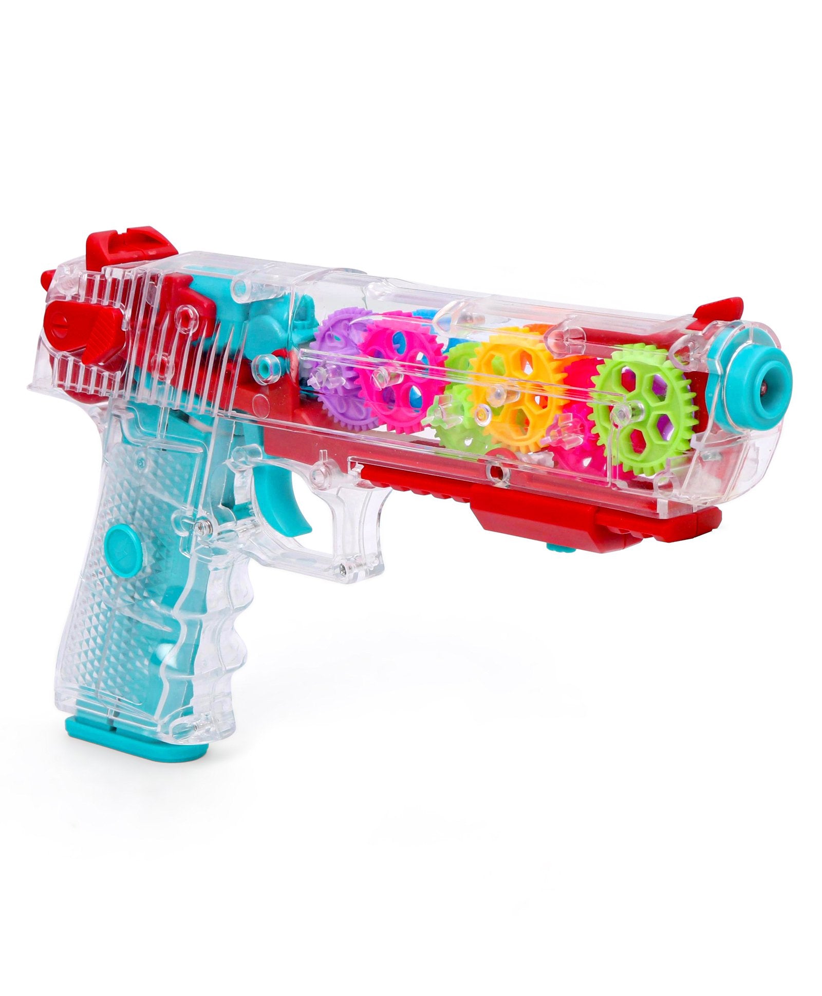 Battery Operated Gun With Music And Lights - Multicolor - Image 2