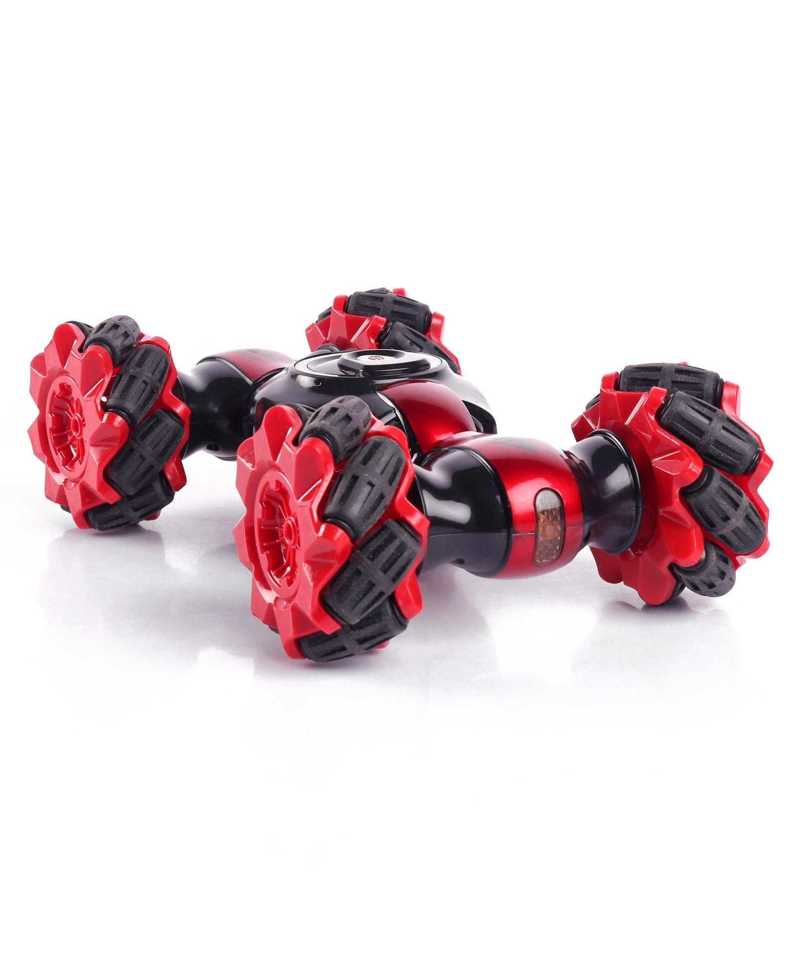 Remote Control Stunt Car With Lights - Red & Black - Image 4