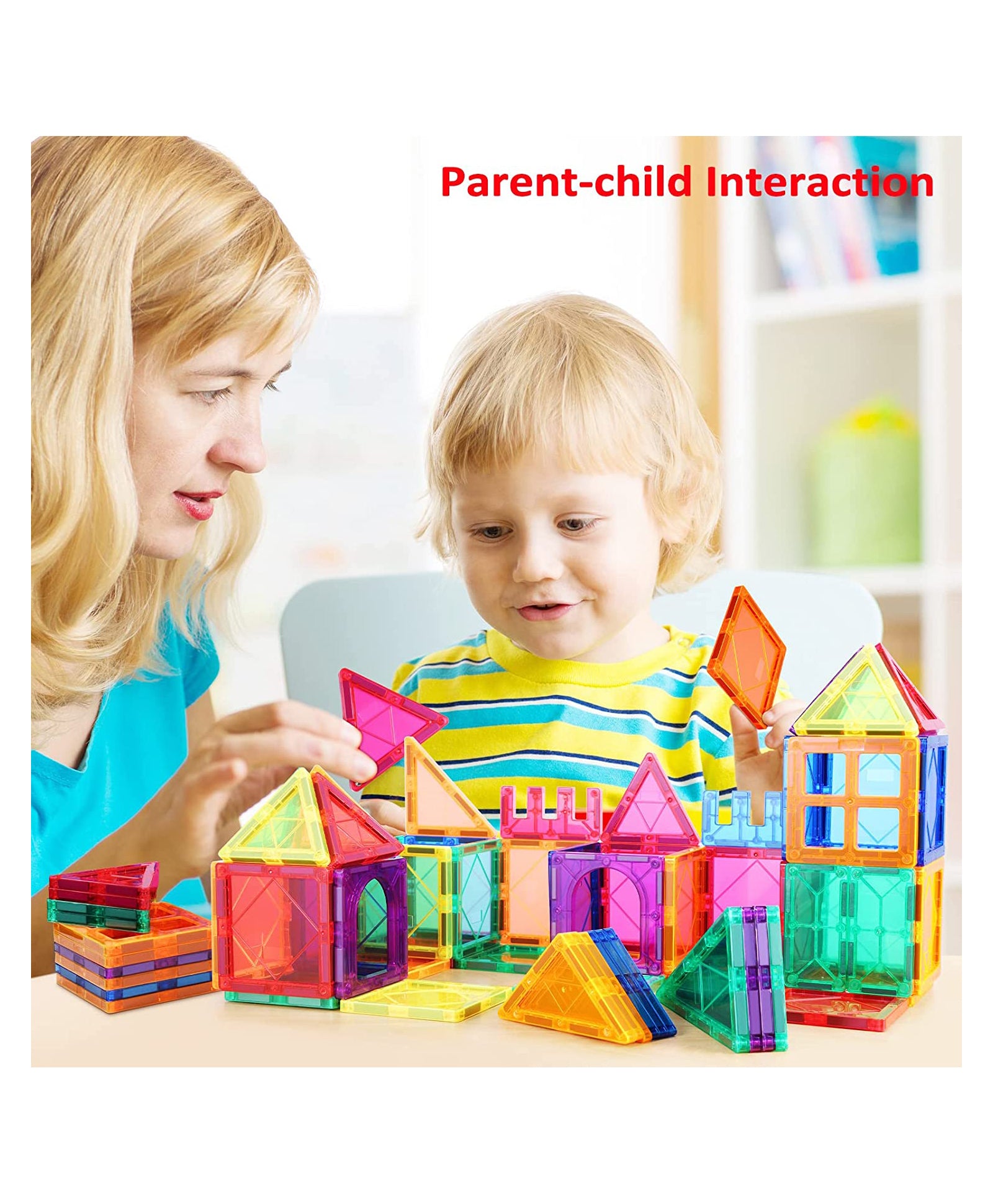 Magnetic Blocks Set - 48 Pieces - Image 4