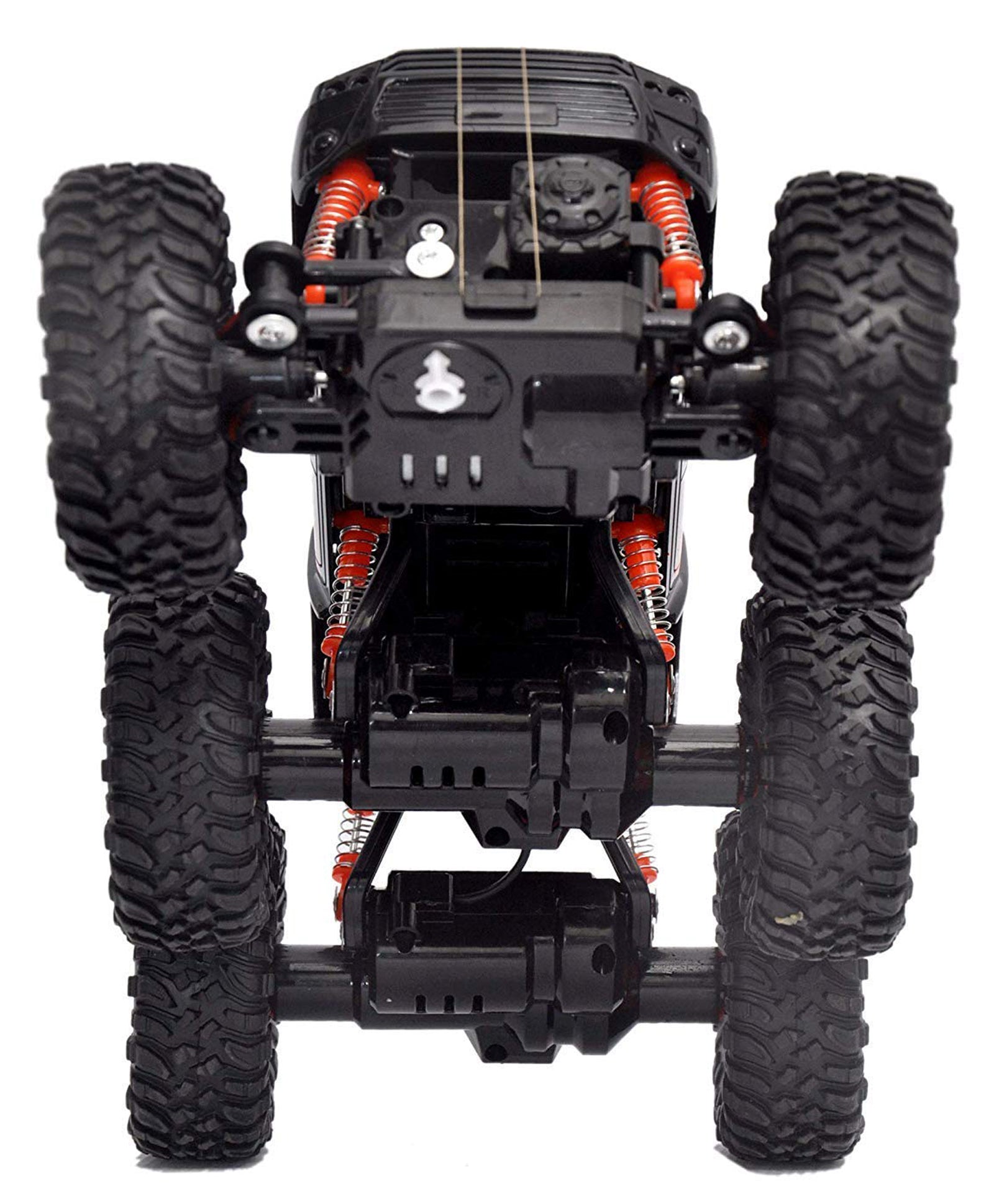 TOYS 2.4GHz 4WD 6 Wheel Remote Controlled Car - Orange - Image 4