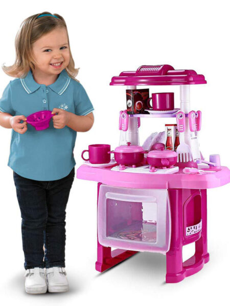 Kitchen Cooking Set with Music and Lights
