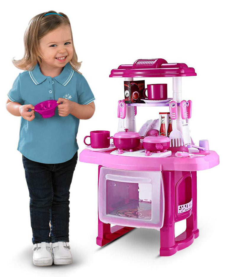 Kitchen Cooking Set with Music and Lights