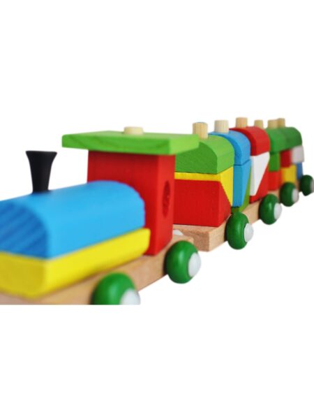 Trinkets & More Shape Sorter Train 36 Pieces - Multicolour