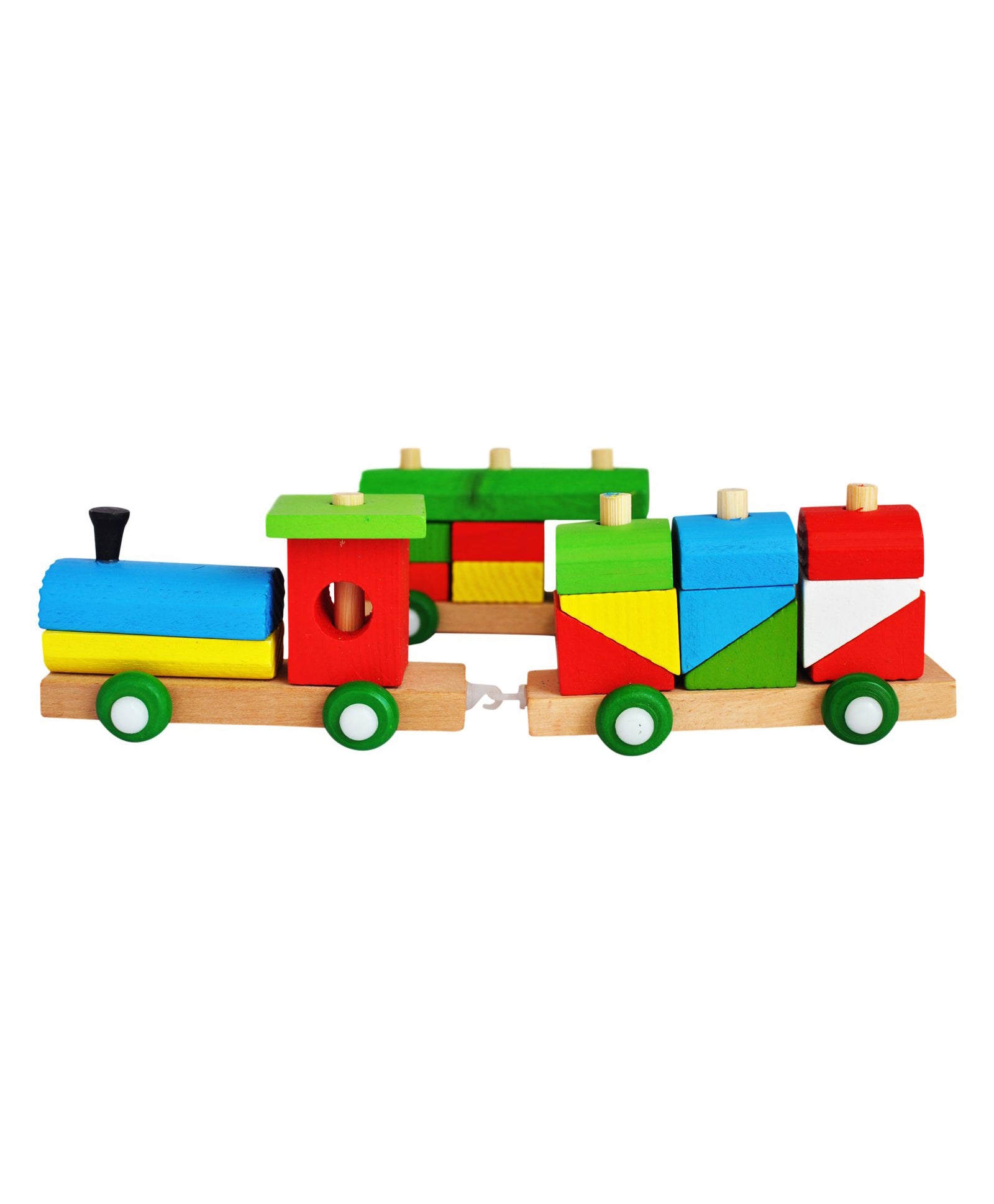 Trinkets & More Shape Sorter Train 36 Pieces - Multicolour - Image 4