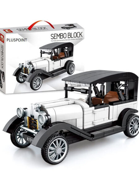 Blocks and Bricks for Kids Boys & Girls with Different Themes (Vintage White)