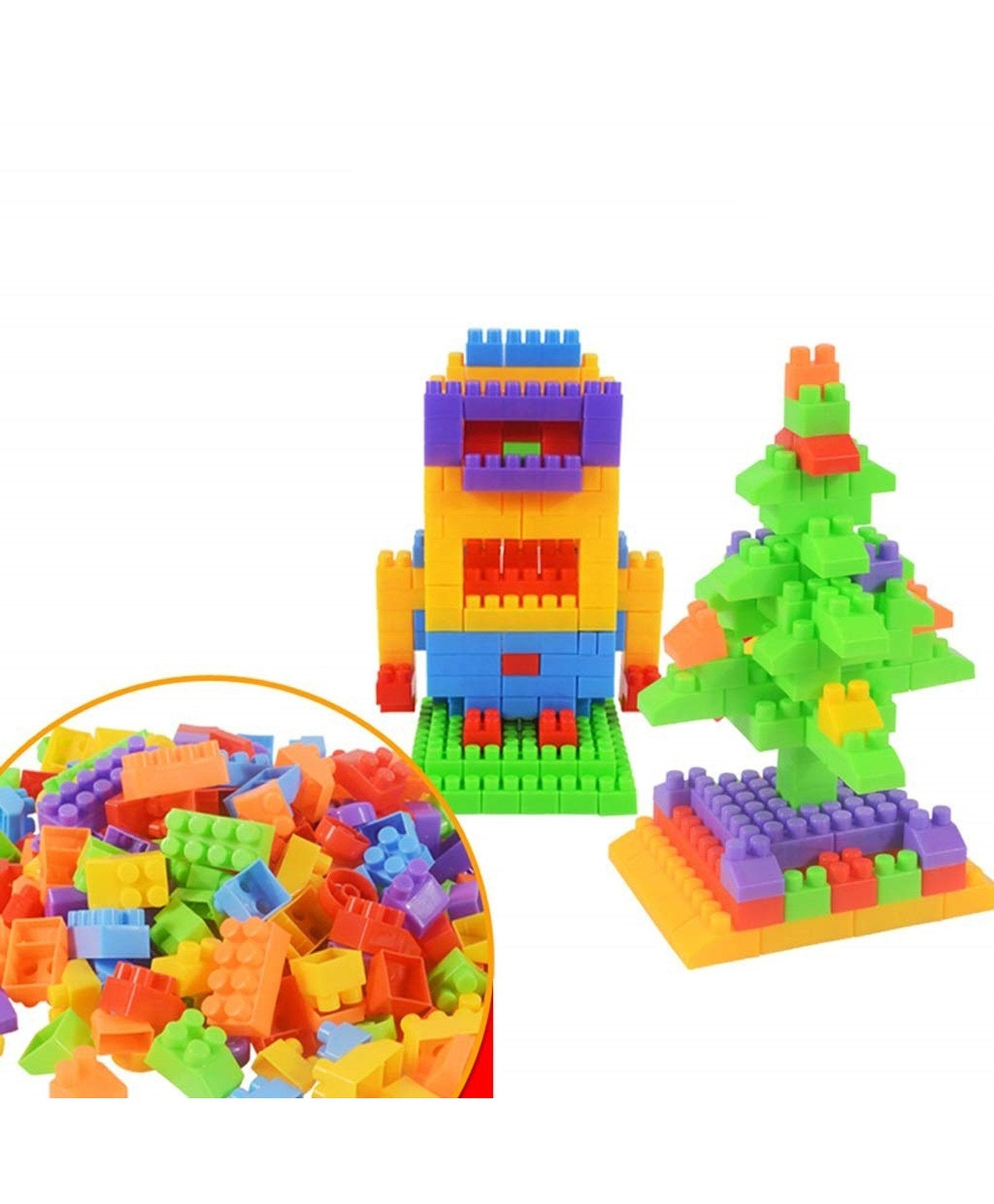 Syga Building Blocks 260 Pieces - Multicolor - Image 4