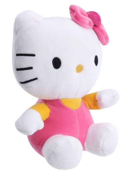 Stuff Hello Kitty Soft Toy Pink and White - 18 cm