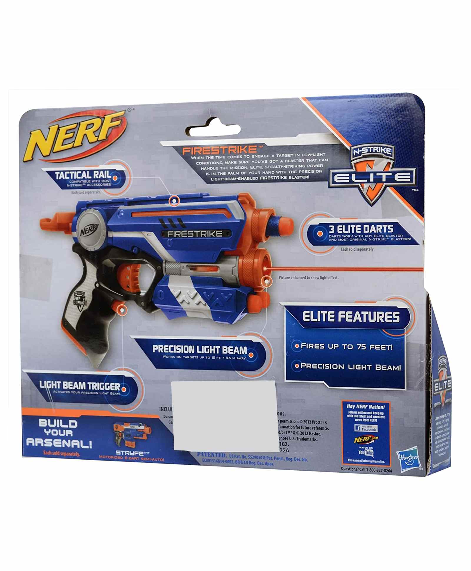 Elite Fire Strike Blaster - Blue - Image 3