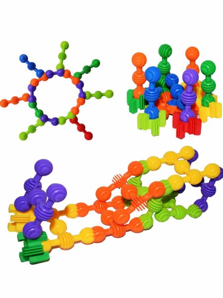 Educational Magic Beans Building Blocks Multicolor - 52 Pieces