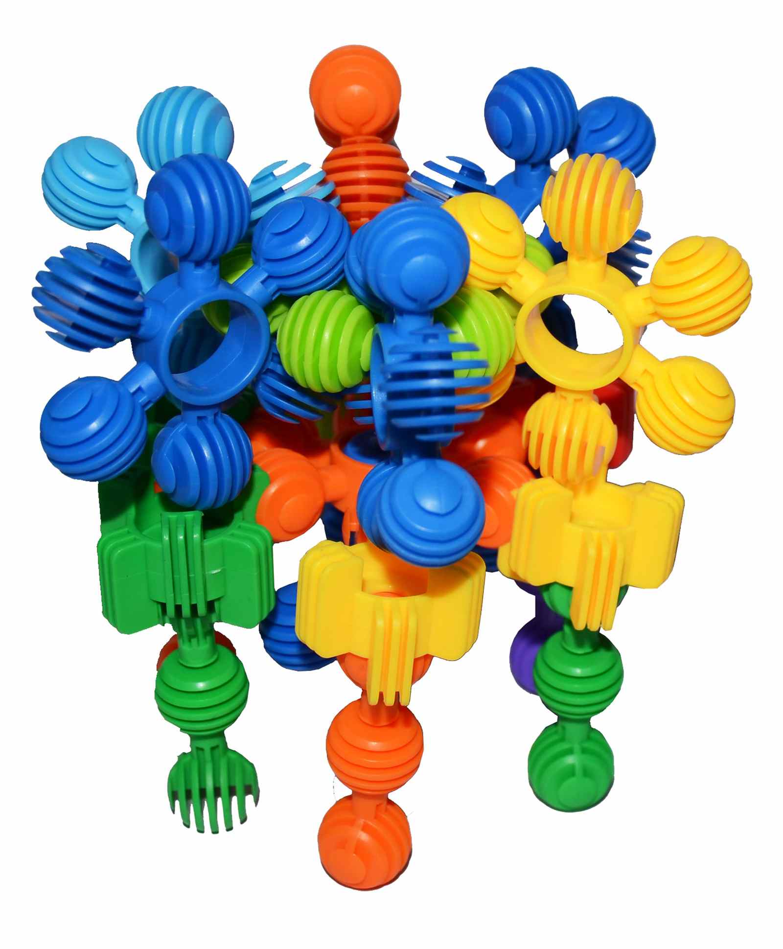 Educational Magic Beans Building Blocks Multicolor - 52 Pieces - Image 5