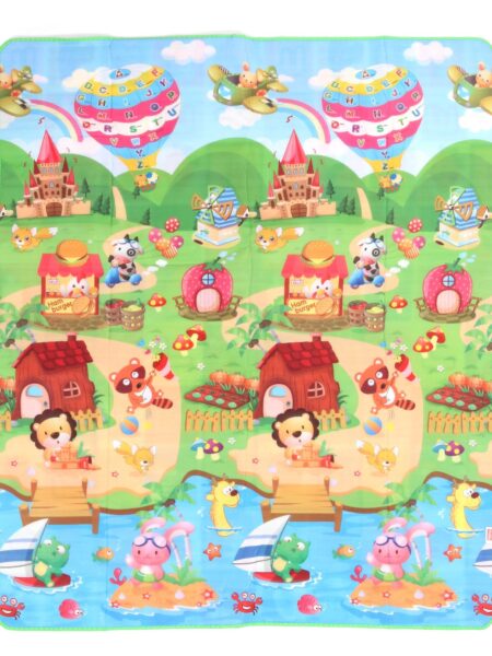 Alphabet & Number Floormat Multi Print