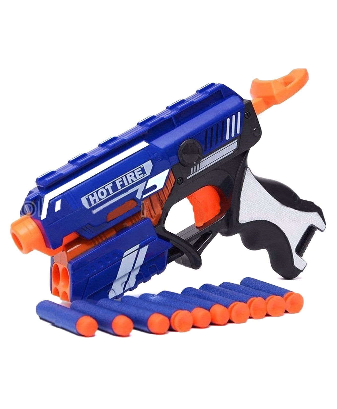 Storm Foam Blaster Gun With Foam Bullets - Blue - Image 6