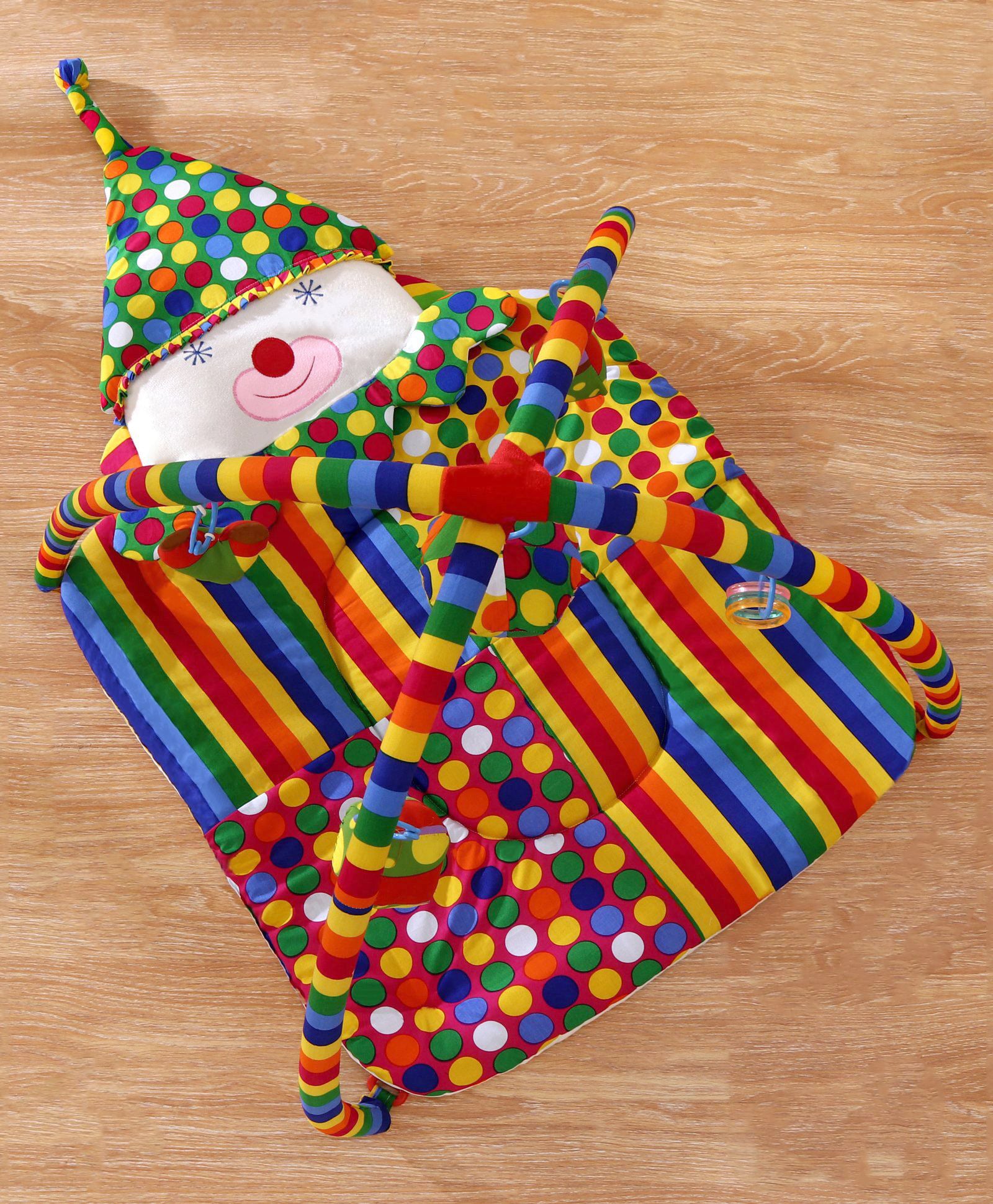 Smiling Clown Twist N Fold Activity Play Gym - Image 2