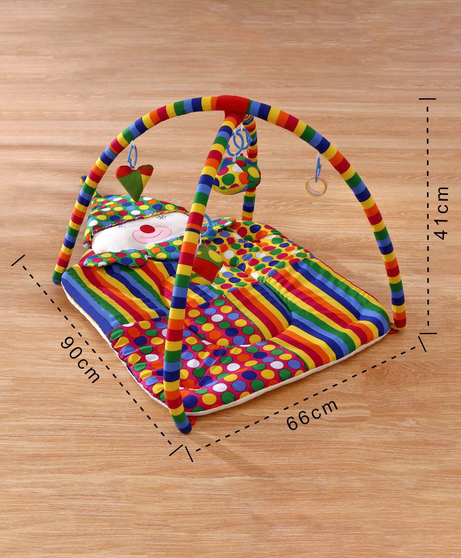 Smiling Clown Twist N Fold Activity Play Gym - Image 3