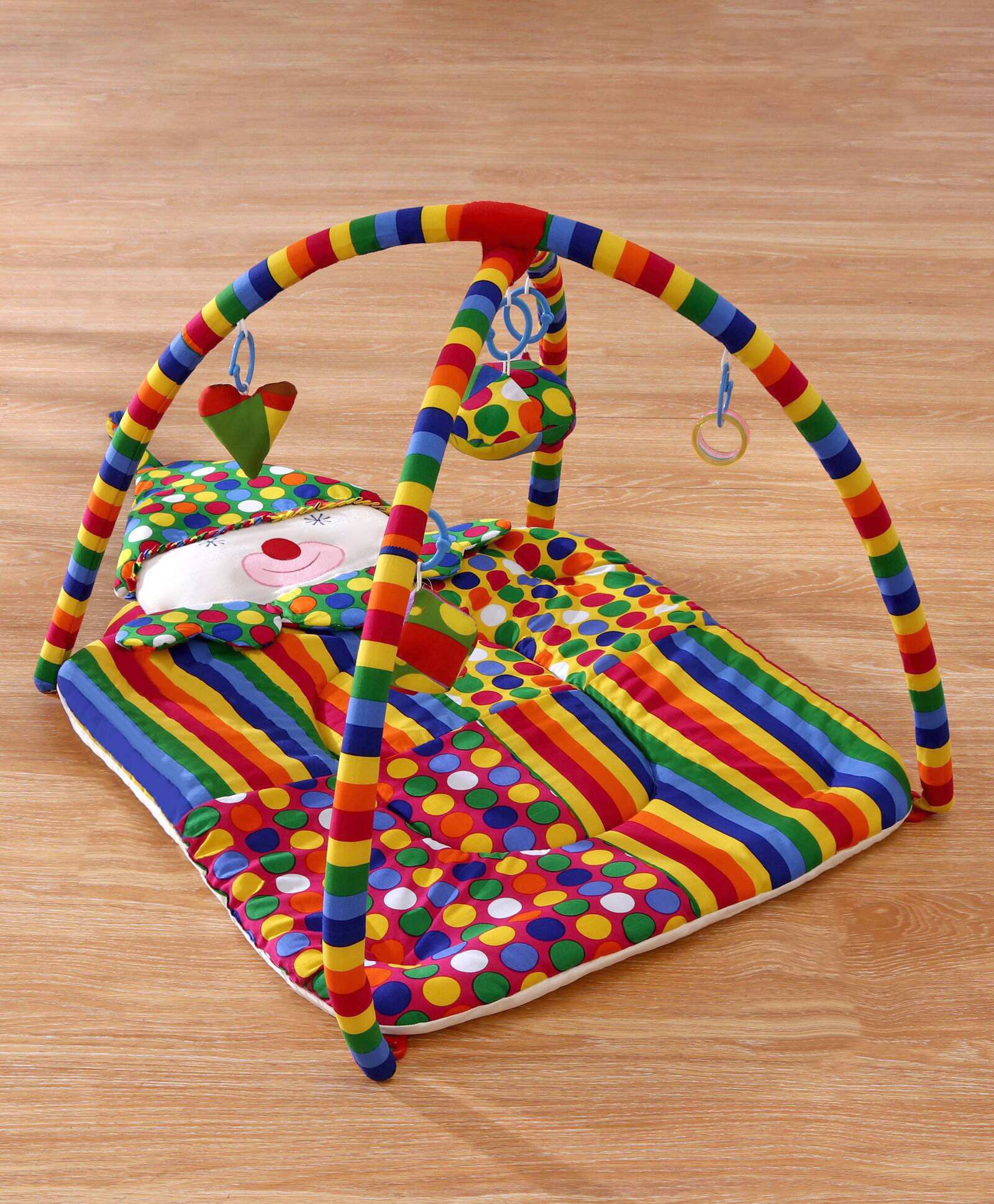 Smiling Clown Twist N Fold Activity Play Gym - Image 4