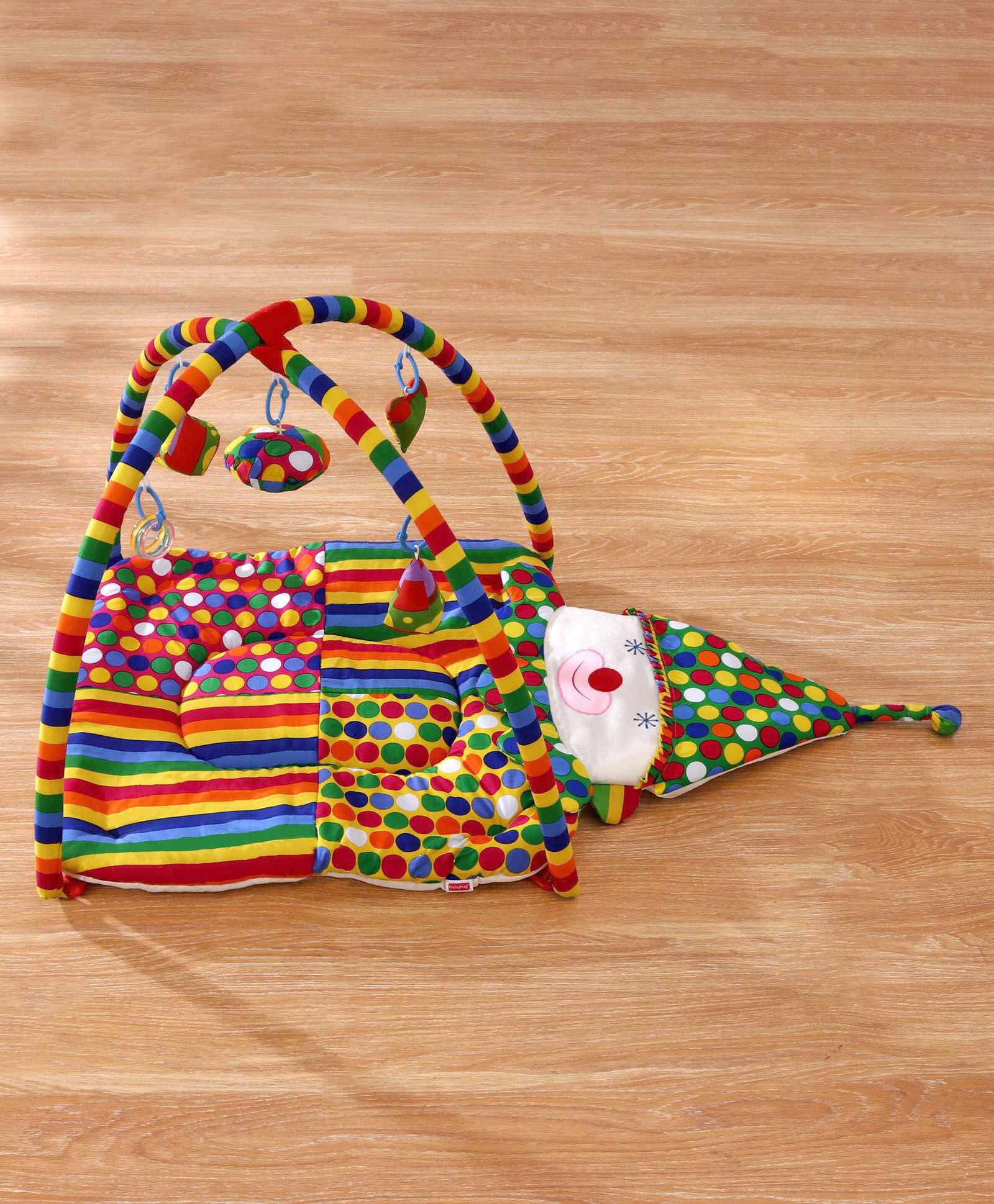 Smiling Clown Twist N Fold Activity Play Gym - Image 5