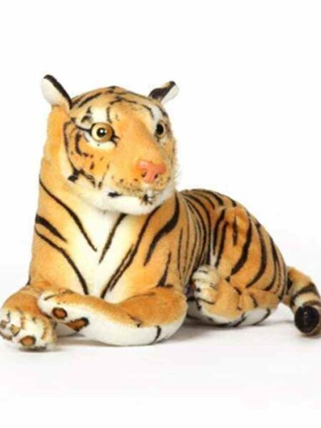 India Tiger Stuff Toy Brown - Height 32 cm