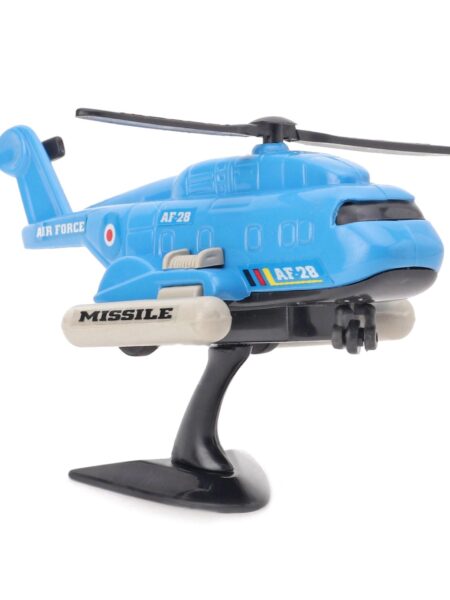 Shinsei Pull Back & Go I.A.F Toy Helicopter