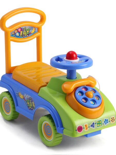 Manual Push Ride On with Telephone - Green