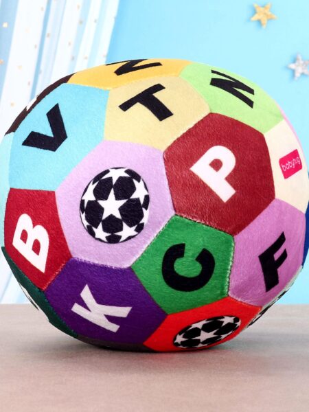Babyhug Alphabet Soft Ball Multicolor - Height 18 cm