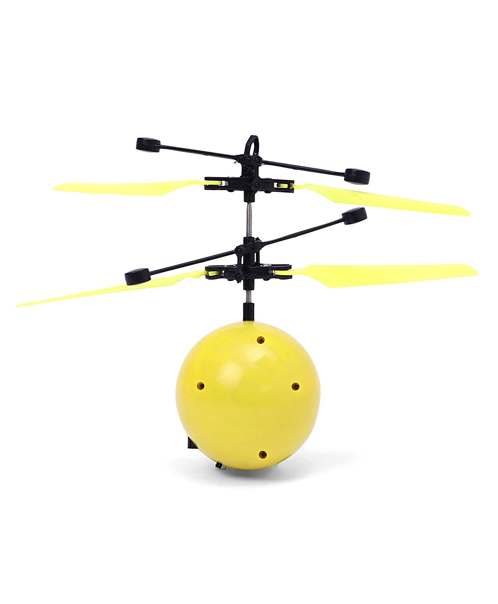 House of Kids Flying Flash Emoji Ball Plane with USB Cable - Yellow - Image 5