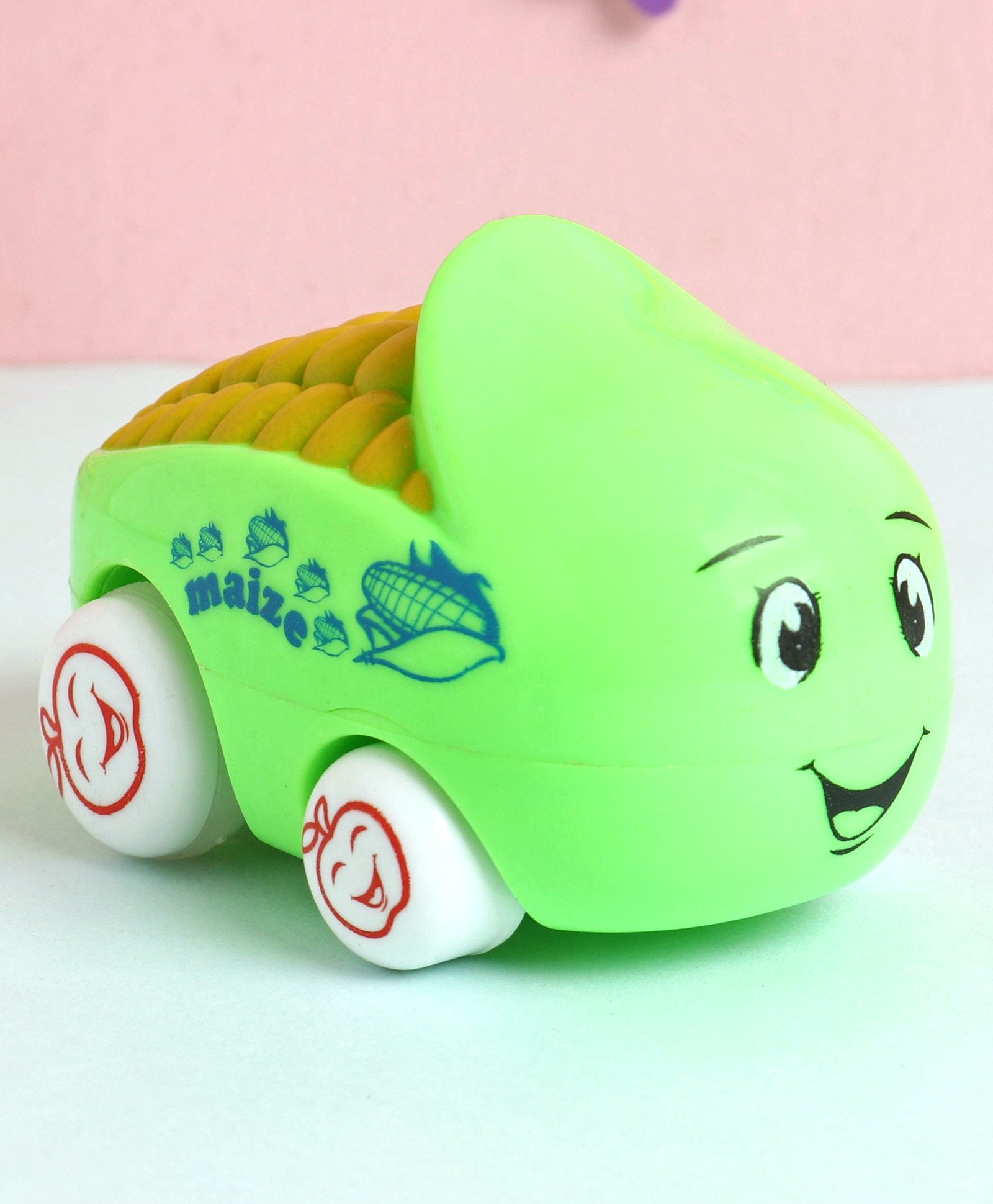 Veggy On Wheels Friction Powered Toy Set of 4 - Multicolor - Image 8