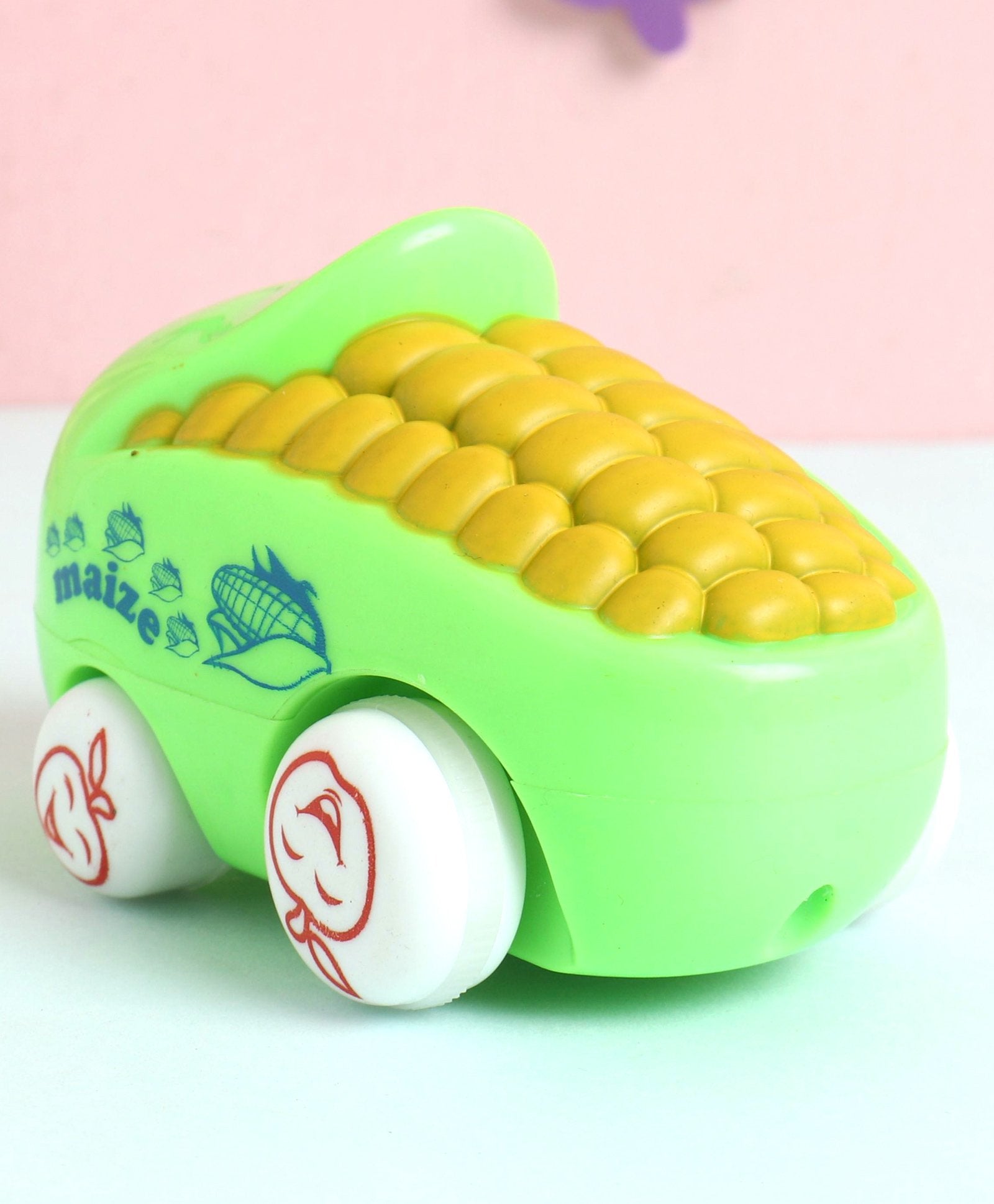 Veggy On Wheels Friction Powered Toy Set of 4 - Multicolor - Image 9