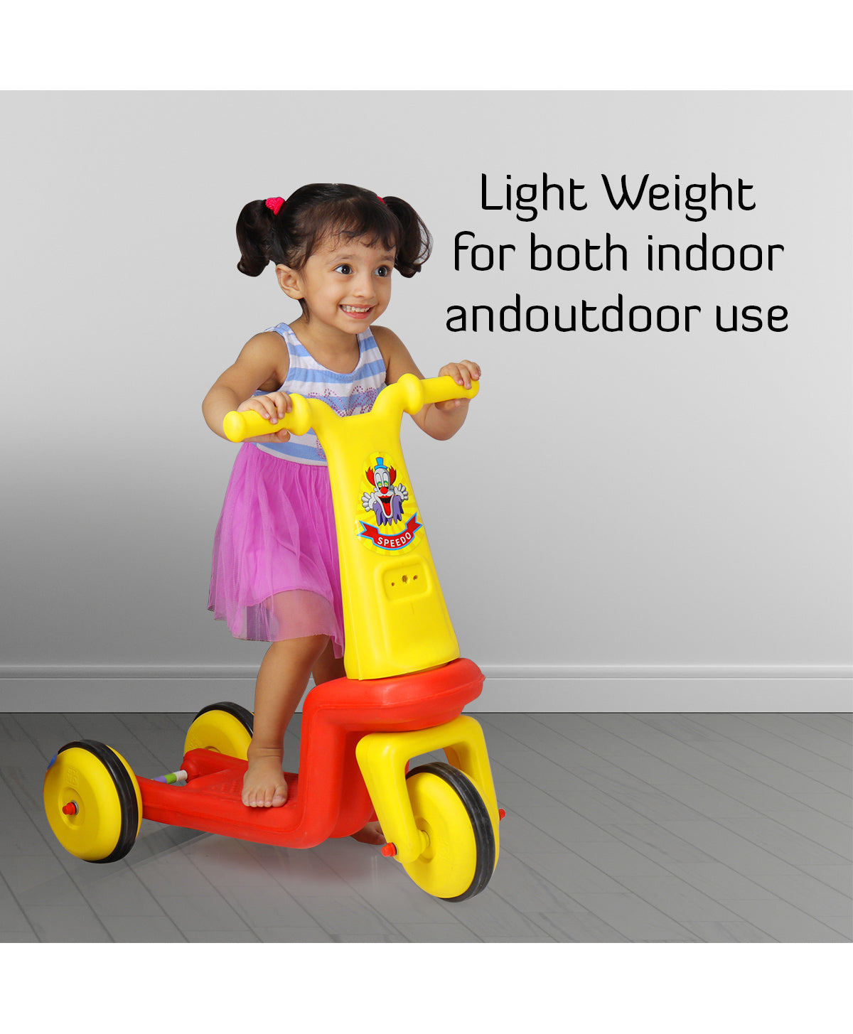 OK Play Scooter - Yellow - Image 6