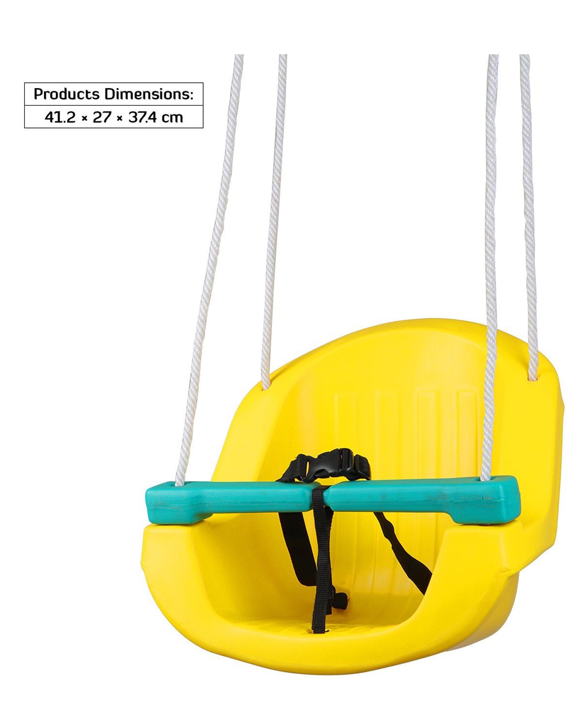Swing with Safety Bar - Yellow - Image 6