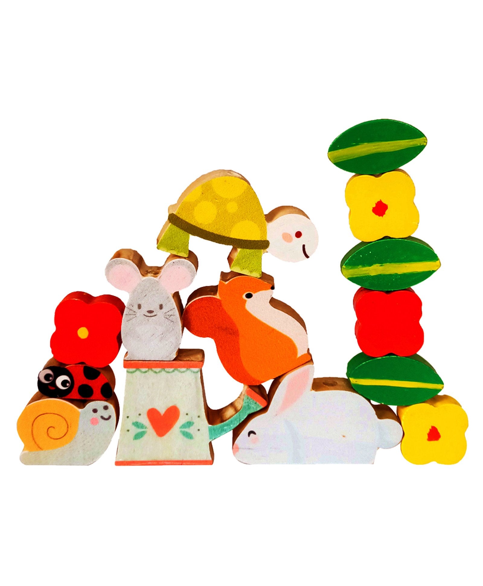 My Garden Friends Open Ended Free Play Toys - 22 Pieces - Image 4