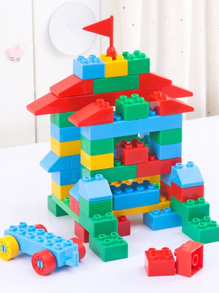 Babyhug Building Blocks Set Multicolour -72 Pieces