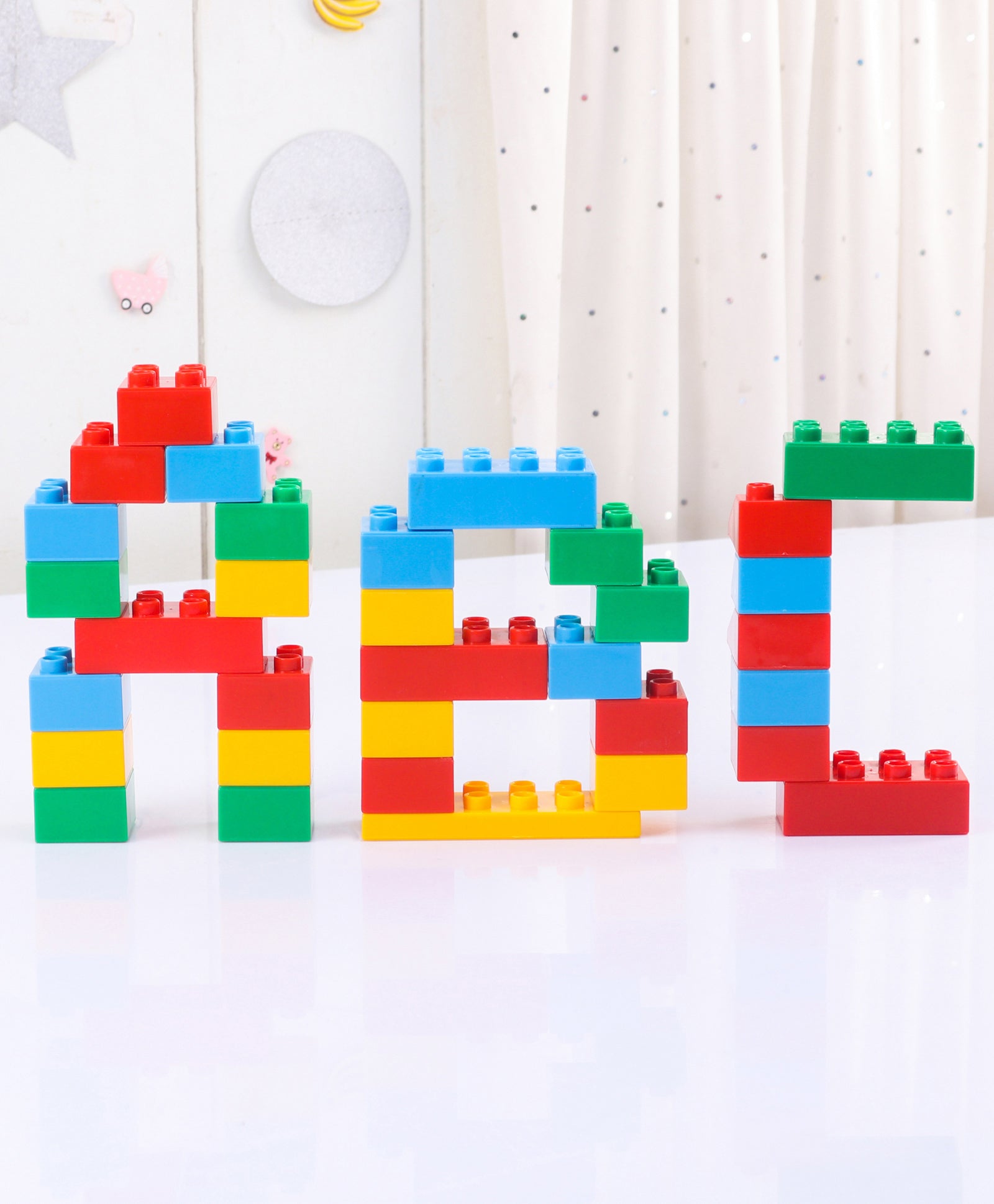 Babyhug Building Blocks Set Multicolour -72 Pieces - Image 5