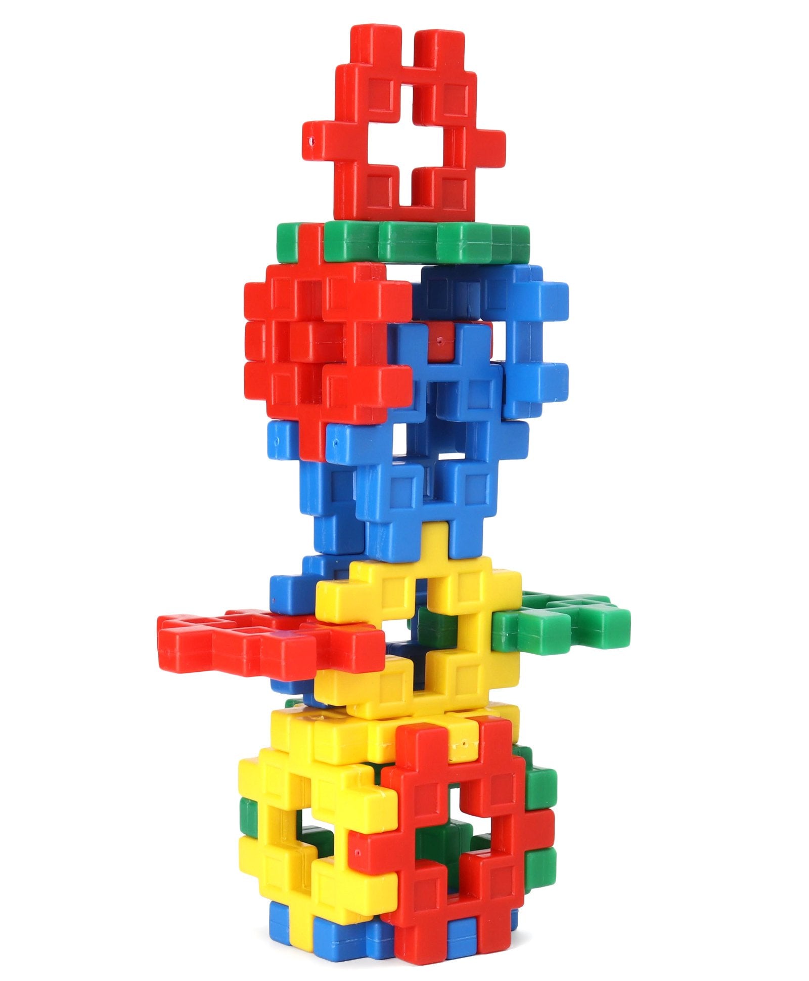 Building Blocks Toy Set Multicolor - 50 Pieces - Image 2