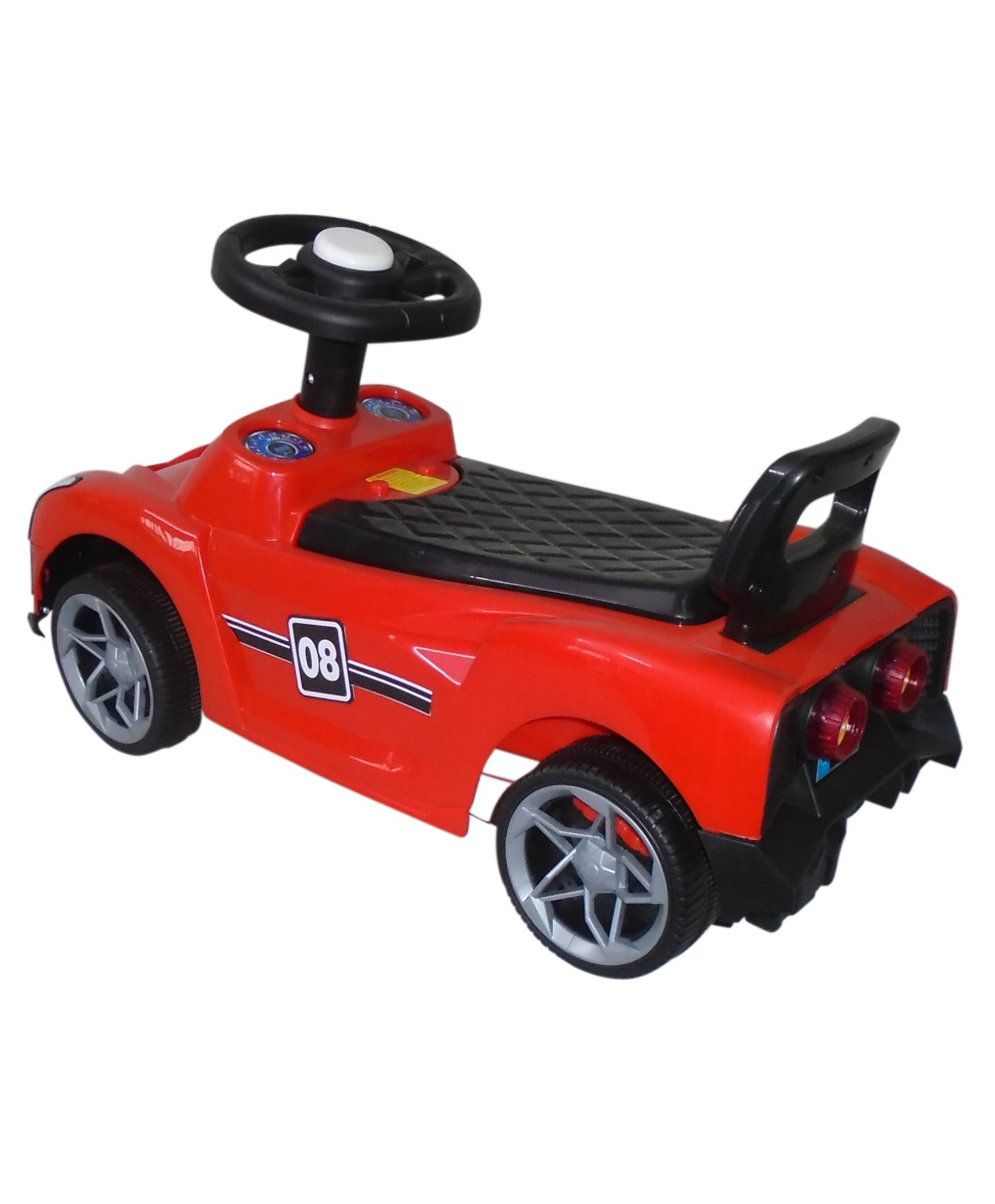 EZ' Playmates Manual Push And Pull Ride-On Car - Red - Image 5