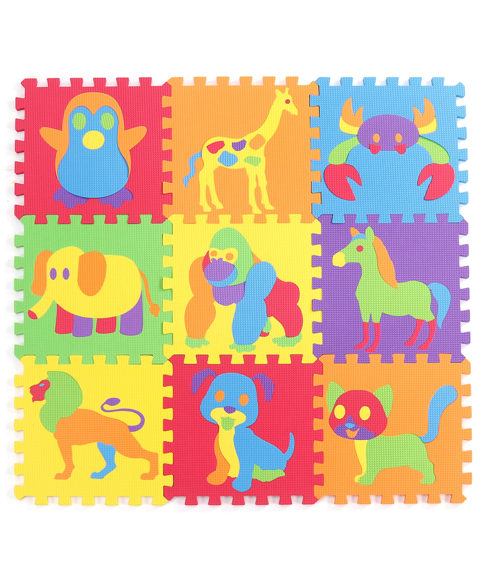 Babyhug Pop Out Playmat Animal Floor Puzzle Multicolor - 9 Pieces - Image 10