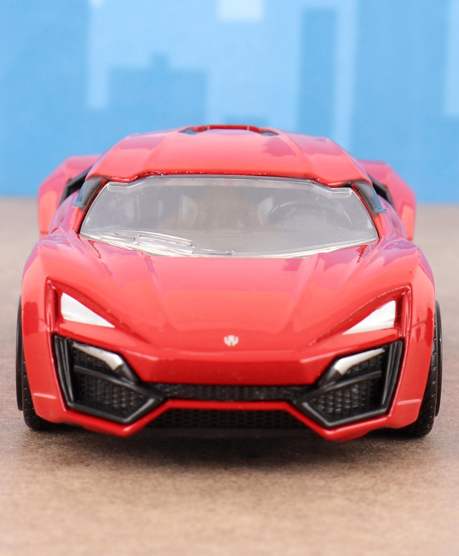 Toys Lykan Hypersport Fast & Furious Die Cast Free Wheel Car - Red - Image 2