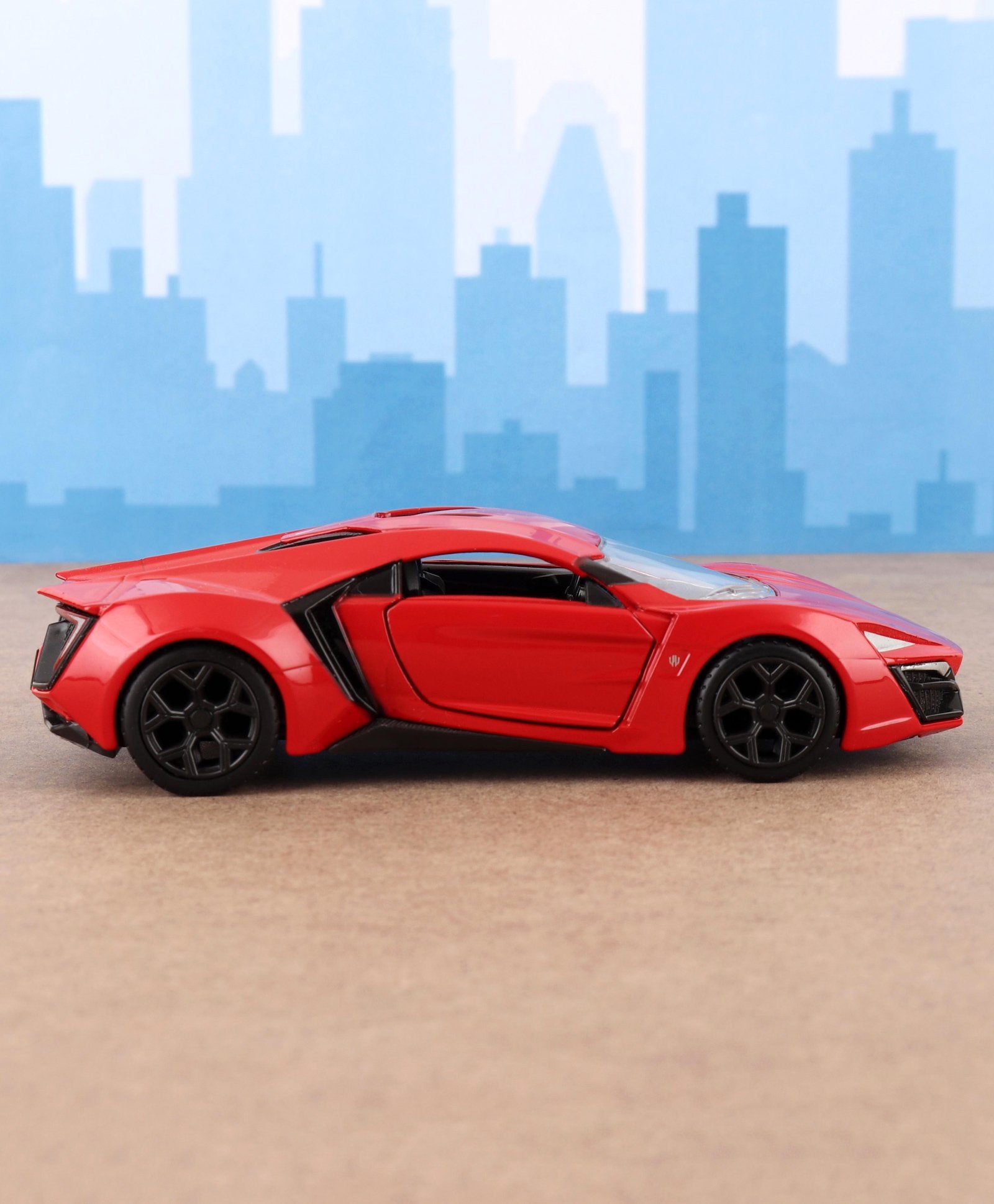 Toys Lykan Hypersport Fast & Furious Die Cast Free Wheel Car - Red - Image 5