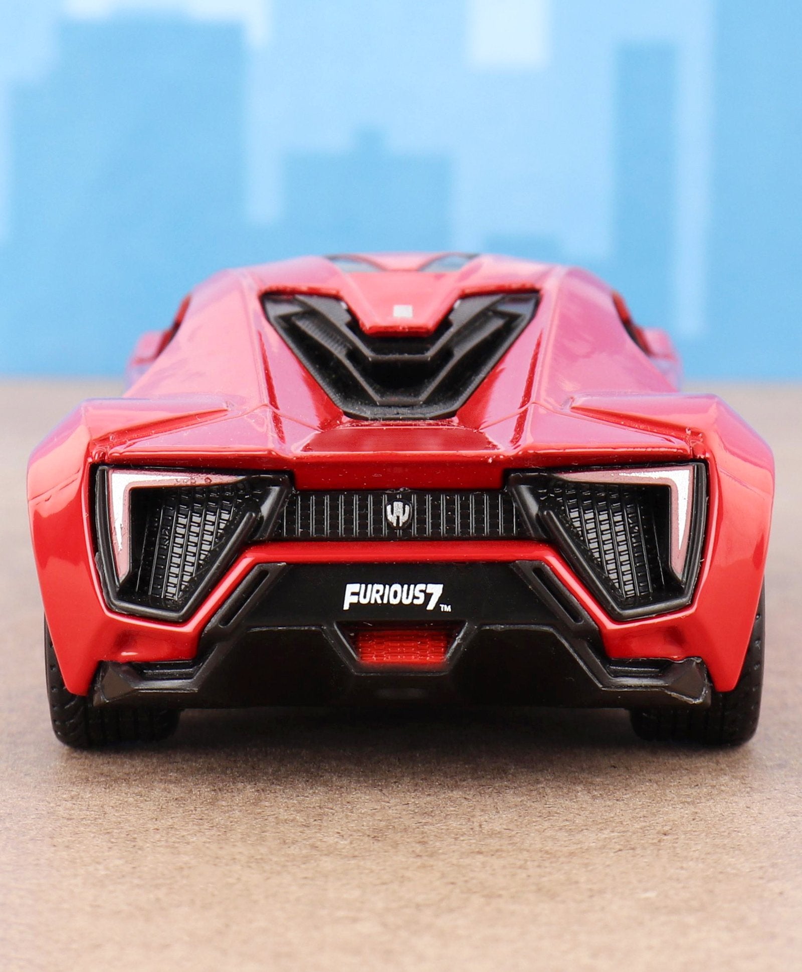 Toys Lykan Hypersport Fast & Furious Die Cast Free Wheel Car - Red - Image 10
