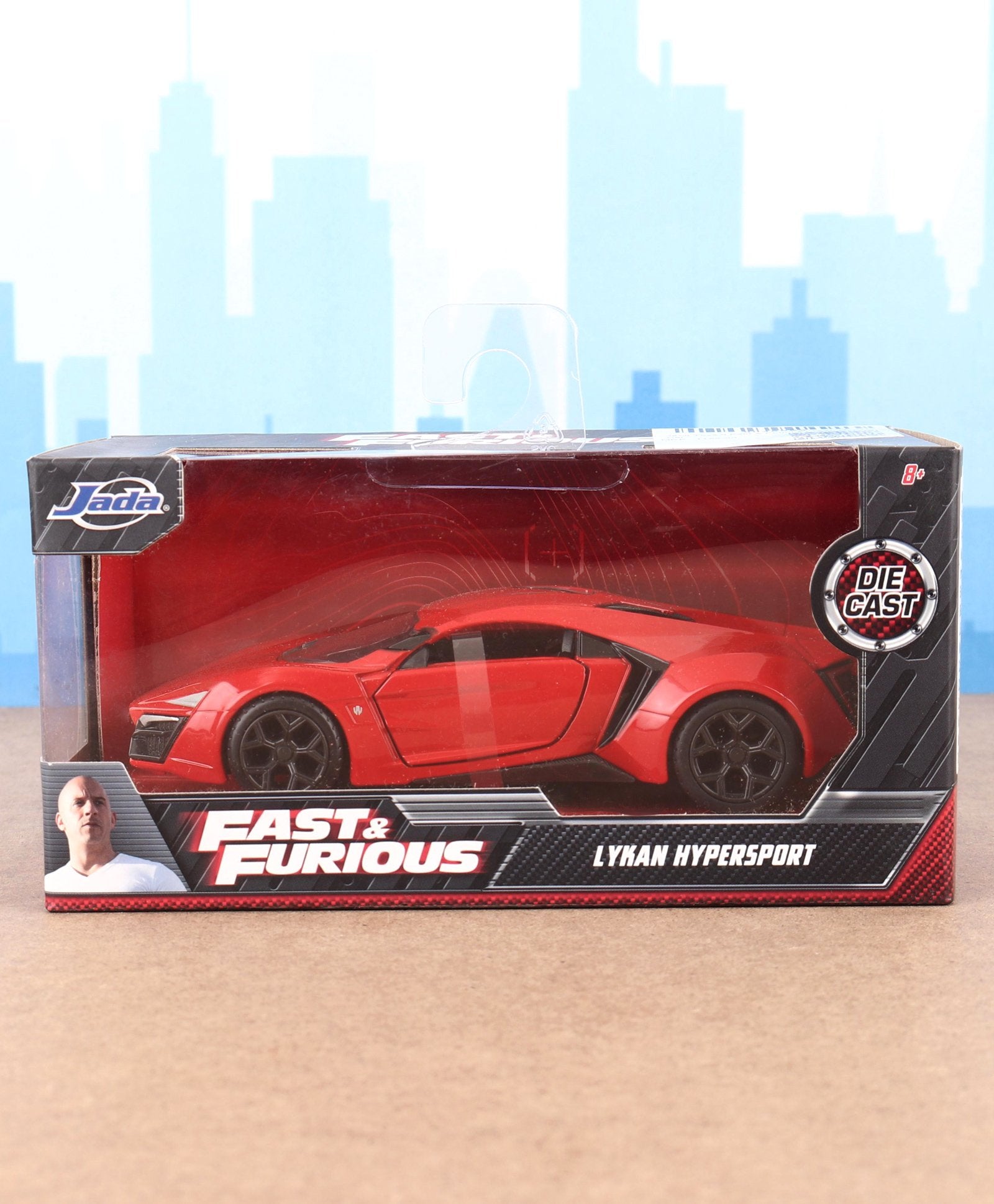 Toys Lykan Hypersport Fast & Furious Die Cast Free Wheel Car - Red - Image 11