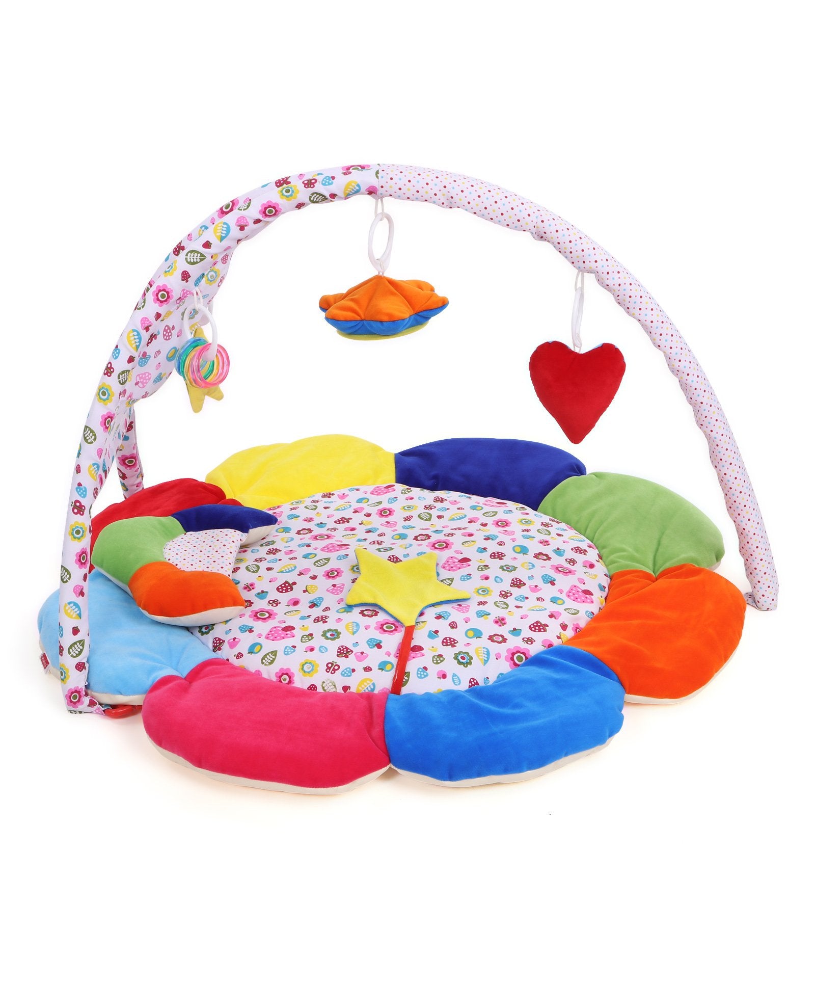 Premium Play Gym With Flower - Multicolor - Image 2