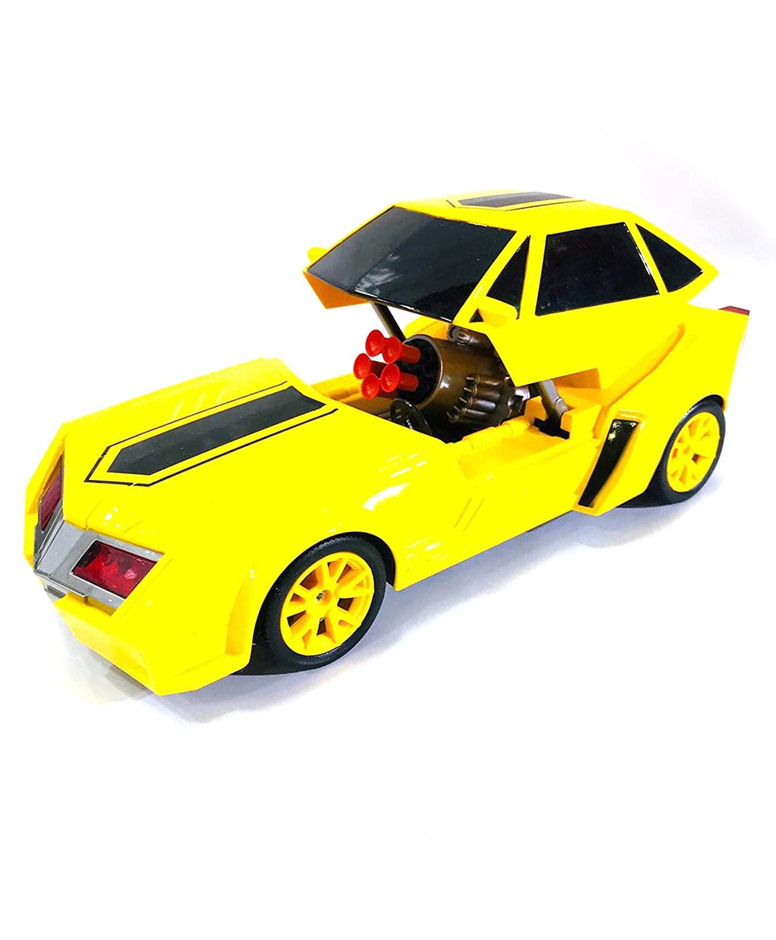 Rechargeable Bumblebee Shooting 2.4 GHz Remote Control Car - Multicolour - Image 4