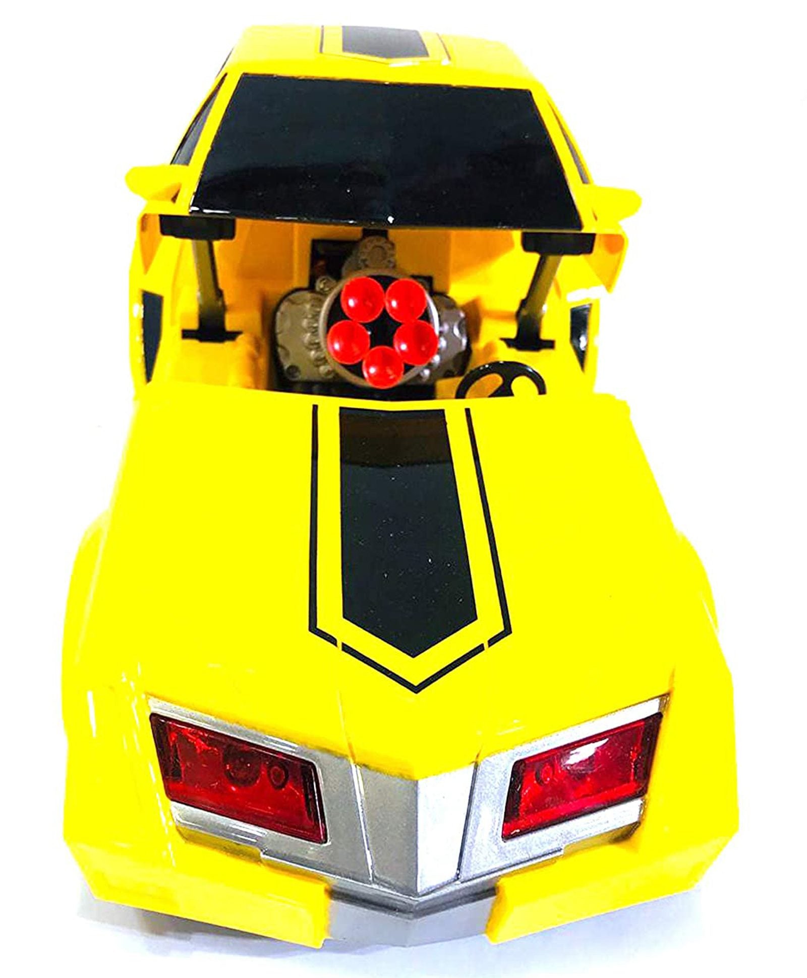 Rechargeable Bumblebee Shooting 2.4 GHz Remote Control Car - Multicolour - Image 5