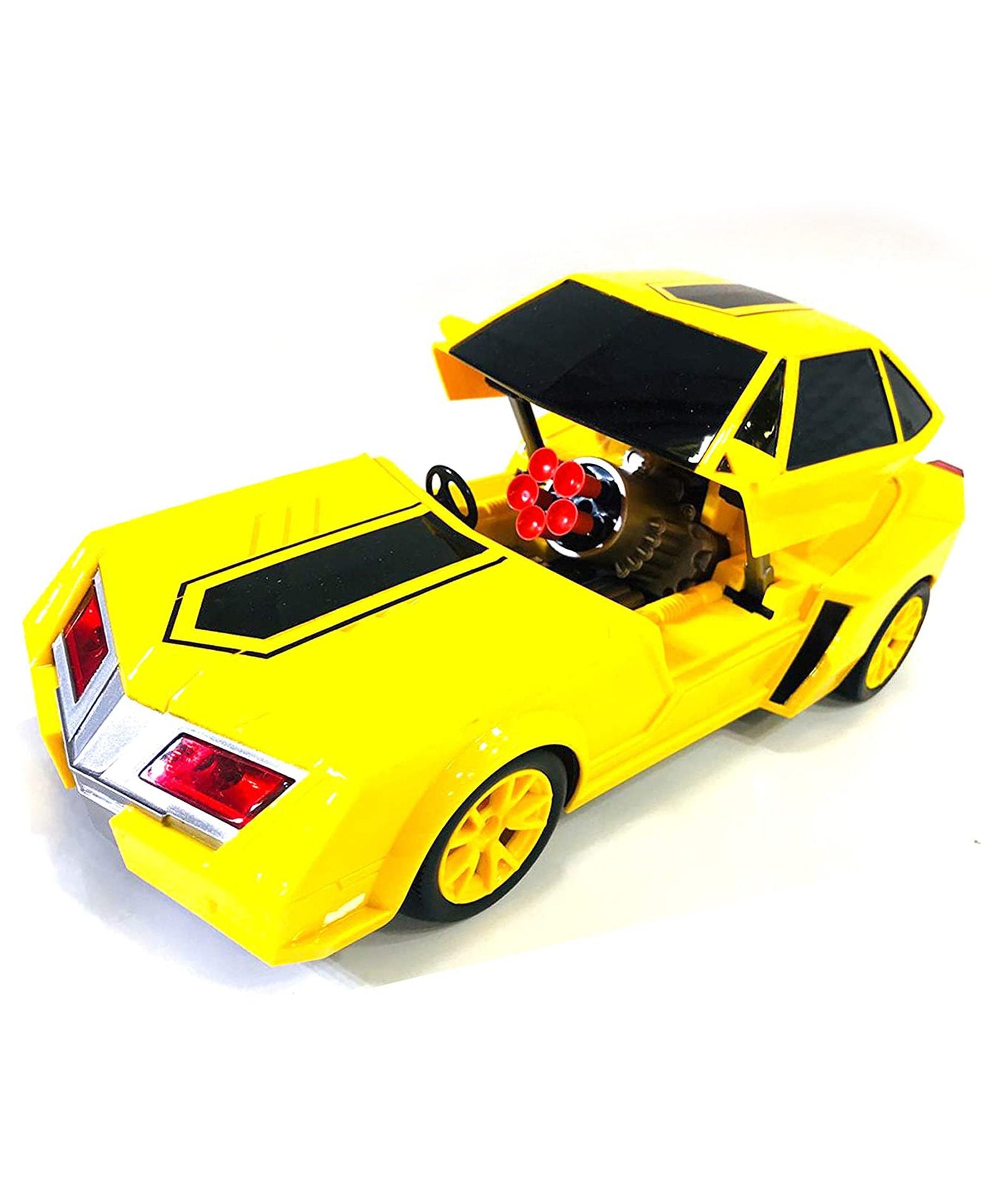 Rechargeable Bumblebee Shooting 2.4 GHz Remote Control Car - Multicolour - Image 6